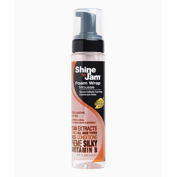 AMPRO Shine 'n Jam Supreme Foam Wrap Mousse 8oz
